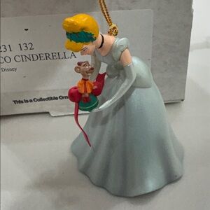 Disney Christmas Magic‎ Cinderella Ornament #26231-132 Vintage Collectible w Box